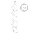 thumbnail image 2 of Multi-Layer Hanging Chain Coat Hook Organizer | 5-Tier Hat Bag Storage Rack | Wall or Door Mount | for Caps Towels Scarves | Includes Door Hook & Mounting Hardware, 2 of 3