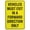 Warning Sign 2, variant on Vehicles Must Exit in A Forward Sign - 8"x12" Vintage Metal Wall Decor, Parking Maneuver Decor for Home Farm Bar Coffee Shop Club Garage