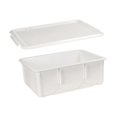thumbnail image 3 of Caja para fermentar masa de pizza con tapa, organizador de bandejas para masa, almacenamiento de alimentos versátil. cuenca profunda, 3 of 9
