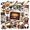 3A, variant on retro Steampunk Theme Stickers, Waterproof Steampunk Theme Sticker for Water Bottle Laptop Phone Cases Planner Skateboard Luggage Helmet Party Favor Decor, Ideal for Adults Teens Teacher Rewards