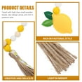 thumbnail image 2 of HOMOBABE Rustic Wall Decor Wood Bead Tassel Pendant Rope 1Pcs 25.2in, 2 of 6