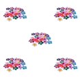 thumbnail image 2 of Transemion Exquisite 20 Pieces Mixed Color Flower Polymer Clay Beads Jewelry Making 35mm 5Set, 2 of 6