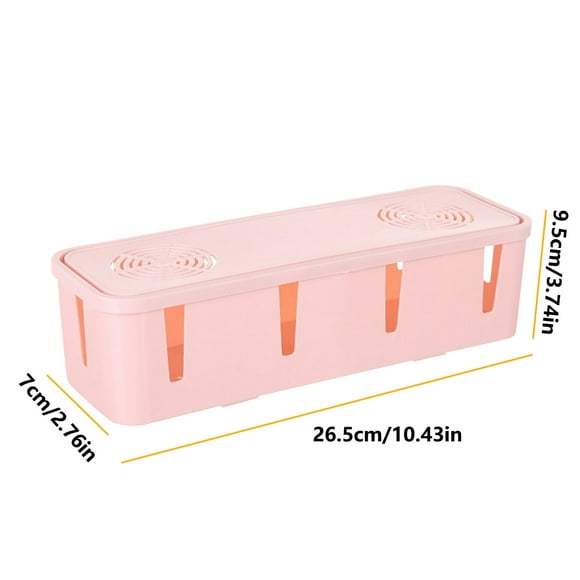 New Popular Multifunctional Convenient Home Power Socket Storage Box 1pc