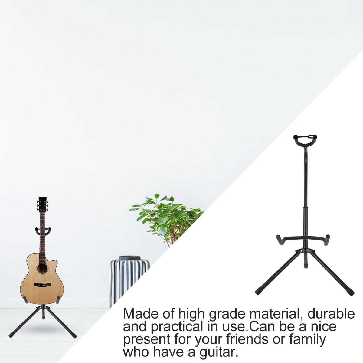 1Pc Guitar Holder Bass Support Guitar Stand Holder Instrument Display Stand