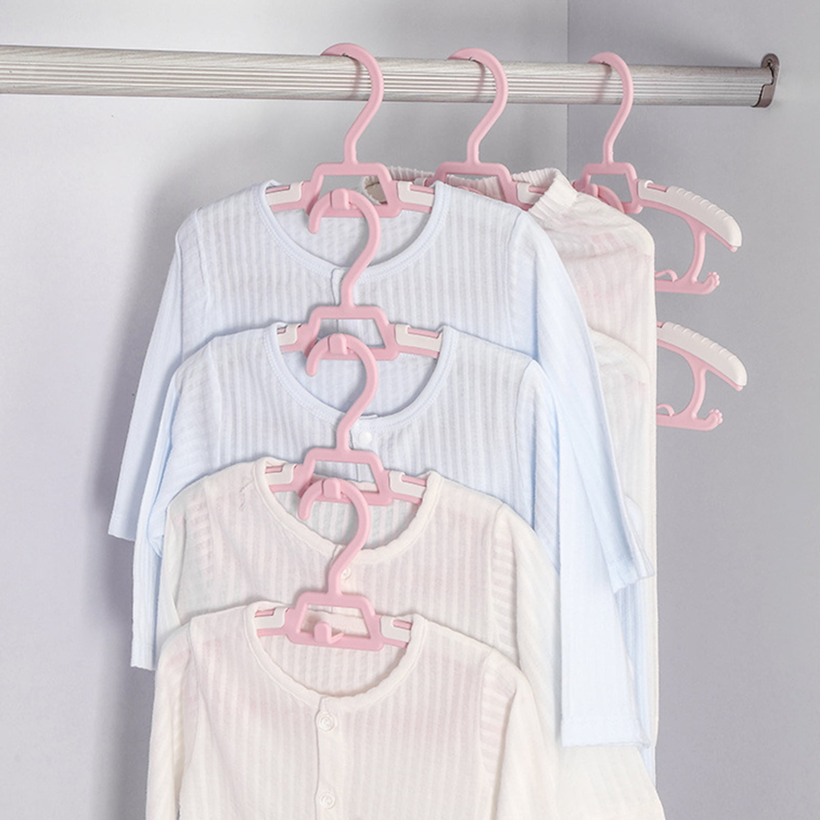 Cheer.US 5Pcs Premium Kids Velvet Hangers, Children's Clothes