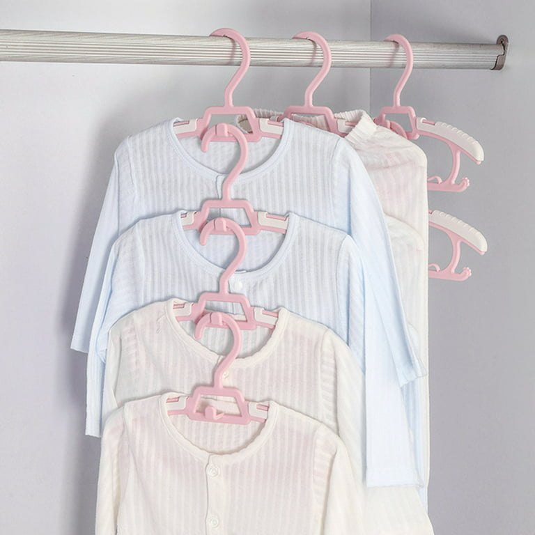 Baby Hangers for Closet Kids Hangers 100 Pack Toddler Hangers Plastic White  Chil