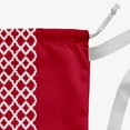 thumbnail image 3 of Simply Daisy Geometric 18 x 29 in Red Laundry Bag, 3 of 3