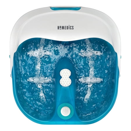 - HoMedics Bubble Therapy Foot Spa with Heat Boost Power,FB-400