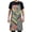 Colorful Strip, variant on Kitchen Apron with 2 Pockets Adjustable waterproof Cooking Aprons for Women Men Chef Retro Vintage Palm Tree