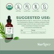 MaryRuths Holy Basil Leaf Liquid Drops, Adaptogenic, Detox, Antioxidant, Vegan, Gluten-Free, Dairy-Free, 1 oz