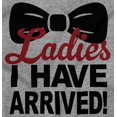 thumbnail image 2 of Ladies I Have Arrived Bowtie New Son Youth T Shirt Tee Boys Infant Toddler Brisco Brands 4T, 2 of 5