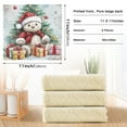 thumbnail image 3 of WOBOGO Teddy Bear Gifts Kitchen Towels 6pcs Ultra Soft Absorbent Quick Drying Dish Cloths 11×11inch, 3 of 8