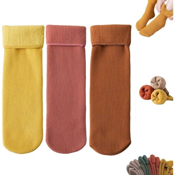 Back Seam Stockings Women Women's Thermal Winter Stockings Thick Opaque Thigh High Socks Warm Knitted Over The Knee Socks Stockings