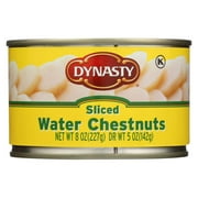 Dynasty Waterchestnuts Sliced, 8-ounces (Pack of12)