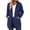 Blue, variant on Women Zip Up Hoodies Long Sleeve Cotton Fleece Sweatshirts for Women Casual Hooded Jackets Fall Tops with Pockets