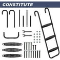 thumbnail image 2 of Eurmax USA Universal Easy-to-Assemble 3 Steps Trampoline Ladder, 2 of 4