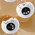thumbnail image 4 of Injueey ABS fácil de cortar uñas eléctricas con tres características opcionales cortauñas eléctricas para adultos Juegos de teclado y mouse para computadora blanco, 4 of 6