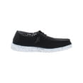 thumbnail image 2 of Hey Dude Womens Wendy Canvas Slip On Slip-On Sneakers  Black 10 Medium (B,M), 2 of 3