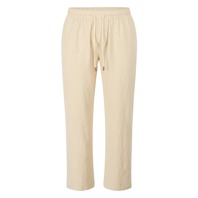 WEAIXIMIUNG Mens Plaid Pj Pants Men's Casual and Linen Drawstring Pants