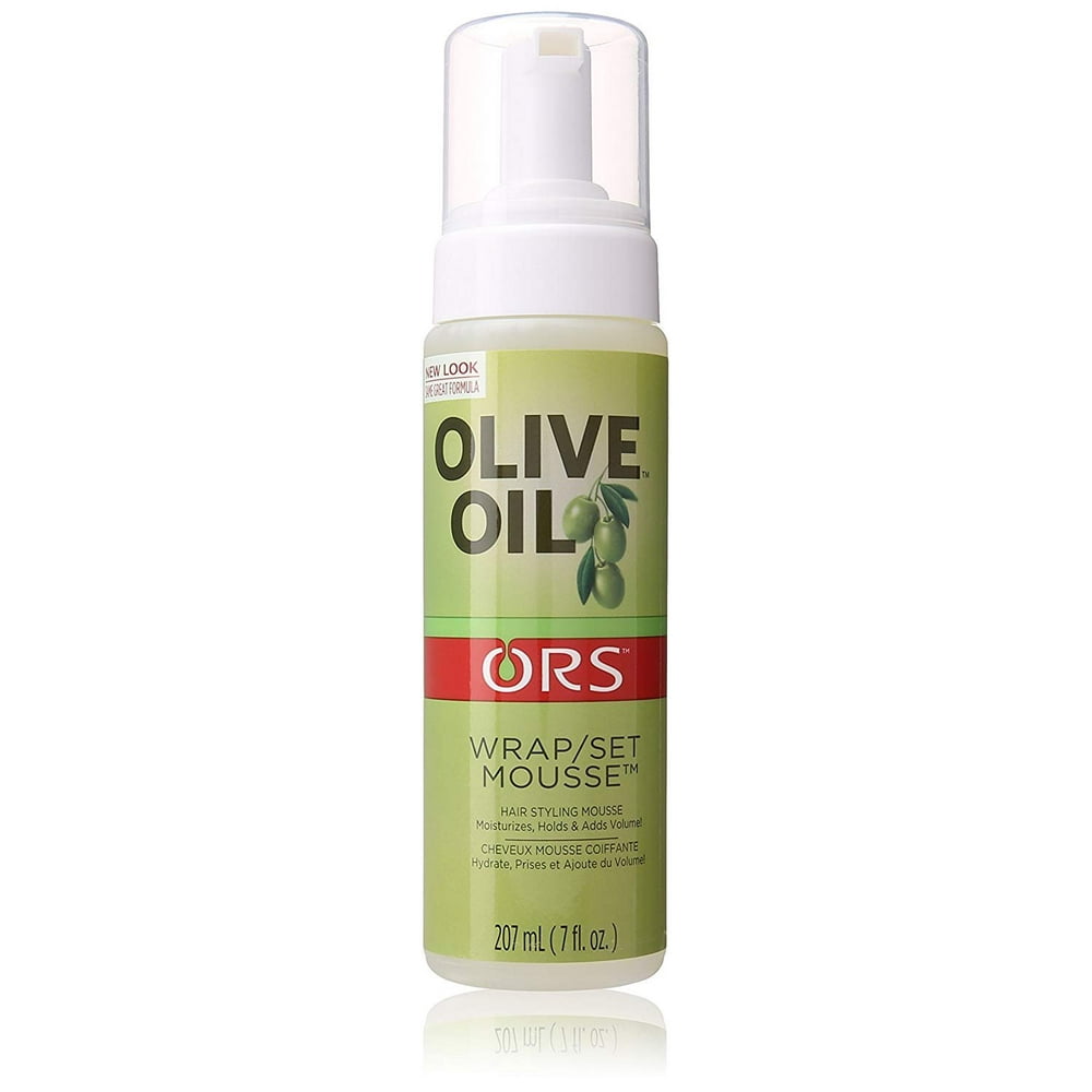 ORS Olive Oil Hold & Shine Wrap/Set Mousse