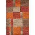 thumbnail image 1 of Unique Loom Tapis de Couleur d'Automne 2' x 3' Rectangulaire Multi/marron Foncé, 1 of 2