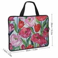 thumbnail image 2 of AWERP Flowers, Baroque, Arts and Crafts Laptop Carrying Bag Diving fabric Laptop Sleeve Carrying Bag 13inch, 2 of 5