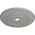 thumbnail image 3 of Ekena Millwork 26 3/4"OD x 3 5/8"ID x 1 1/8"P Leaf Ceiling Medallion (Fits Canopies up to 3 5/8"), 3 of 6