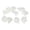 White, variant on 10 Pcs Colorful Glow in The Dark Rocks Garden Stones, Glow Rocks for Landscaping, Glow Stones, Glowing Rocks, Waterproof Rocks for Fish Tank, Luminous Stones for Outdoor Walkway Pathway Aquarium