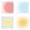 A*1+B*1+C*1+D*1, variant on Gradient Sticky Notes 3x3 Inch, Aesthetic Self-Adhesive Post It Notes,Cute Memo Pads Stationery for Journaling Office Daily Use