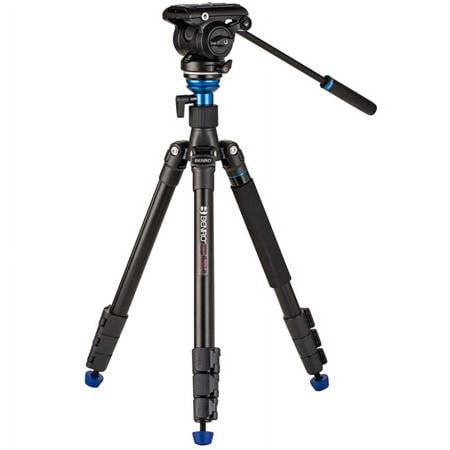 UPC: 6931747313013 | A2883F 4-Section Travel Angel Aero-Video Aluminum Tripod with S4PRO Head