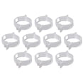 thumbnail image 2 of Versatile Plant Support Clips: for Tomato Vines, Grafting, And Plant for White 100Pcs, 2 of 9