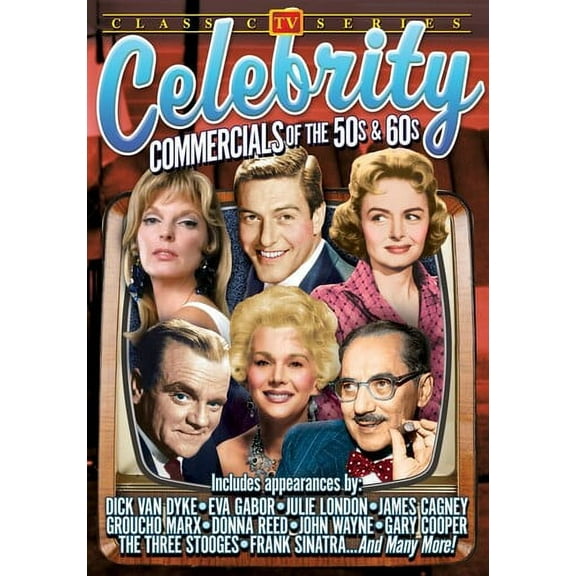 Celebrity Commercials Of The 50s & 60s (DVD), Alpha Video, Music & Performance
