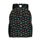 thumbnail image 1 of Fotbe Multicolored Butterflies Mochila de Viaje para Laptop, Mochila Ejecutiva Delgada y Resistente 15.6", 1 of 8