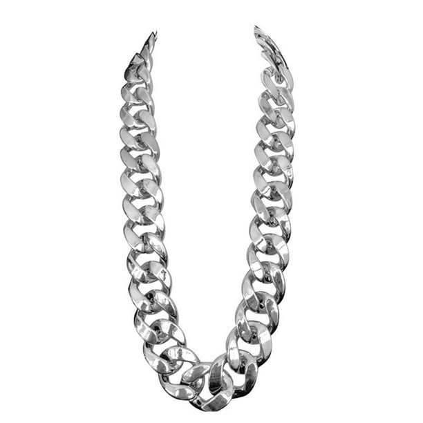 Plastic cuban hotsell link necklace