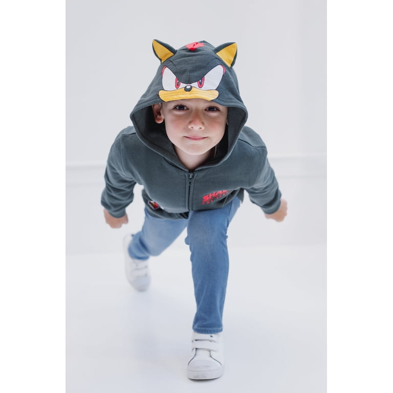 SEGA Sonic the Hedgehog Cosplay Fleece Zip-Up Hoodie photo 4