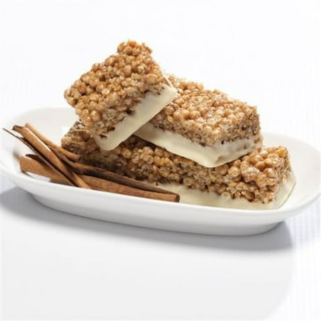 protiwise - cinnamon crunch bars | gluten free nutrition diet snack bars | high protein, low fat, low cholesterol