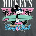 thumbnail image 3 of Disney - Mickey & Friends - Mickey's Surf Club - Miami Retro Colors - Women's Racerback Tank Top, 3 of 5