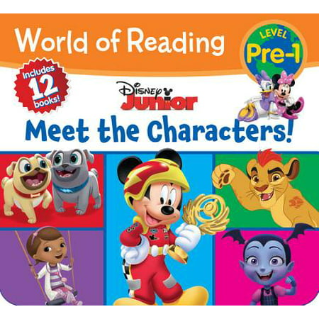 World of Reading Disney Junior Meet the Characters (Pre-Level 1 Box