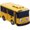 Yellow, variant on AAOMASSR Children's toy car boy inertial bus engineering car deformation sound and light Bus Cars Toy Pull Back Motor Vehicle Ride Car Toys for Children