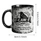 thumbnail image 3 of Taza de café de cerámica con diseño de pollo y platillo. Taza única con temática animal para amantes de las aves y coleccionistas. Idea para cocinas rústicas., 3 of 6