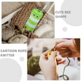 thumbnail image 3 of Masteelf 2pcs Cartoon Bee Shape Knitter Diy Hand-Woven Knitting Machine Toy Plastic Handy Knitting Spool Braiding Weaving Tools, 3 of 8