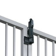 thumbnail image 3 of Magnalatch Vertical Pull Pet Safety Gate Latch, Black, 12-1/2 In., 3 of 4
