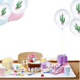 thumbnail image 4 of 10 globos decorativos con estampado de cactus para fiestas hawaianas, festivales y reuniones (12 pulgadas), 4 of 6