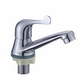 thumbnail image 1 of Grifo de aleación de zinc para lavadora, grifo de baño, duradero, de un solo grifo de agua fría y rápida para jardín, para lavabo de casa, inodoro, 1 of 5