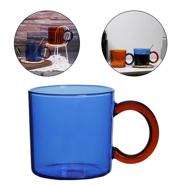 Vaso Espesado BLESIY taza de cerveza Copa de cóctel 10 Onzas azul