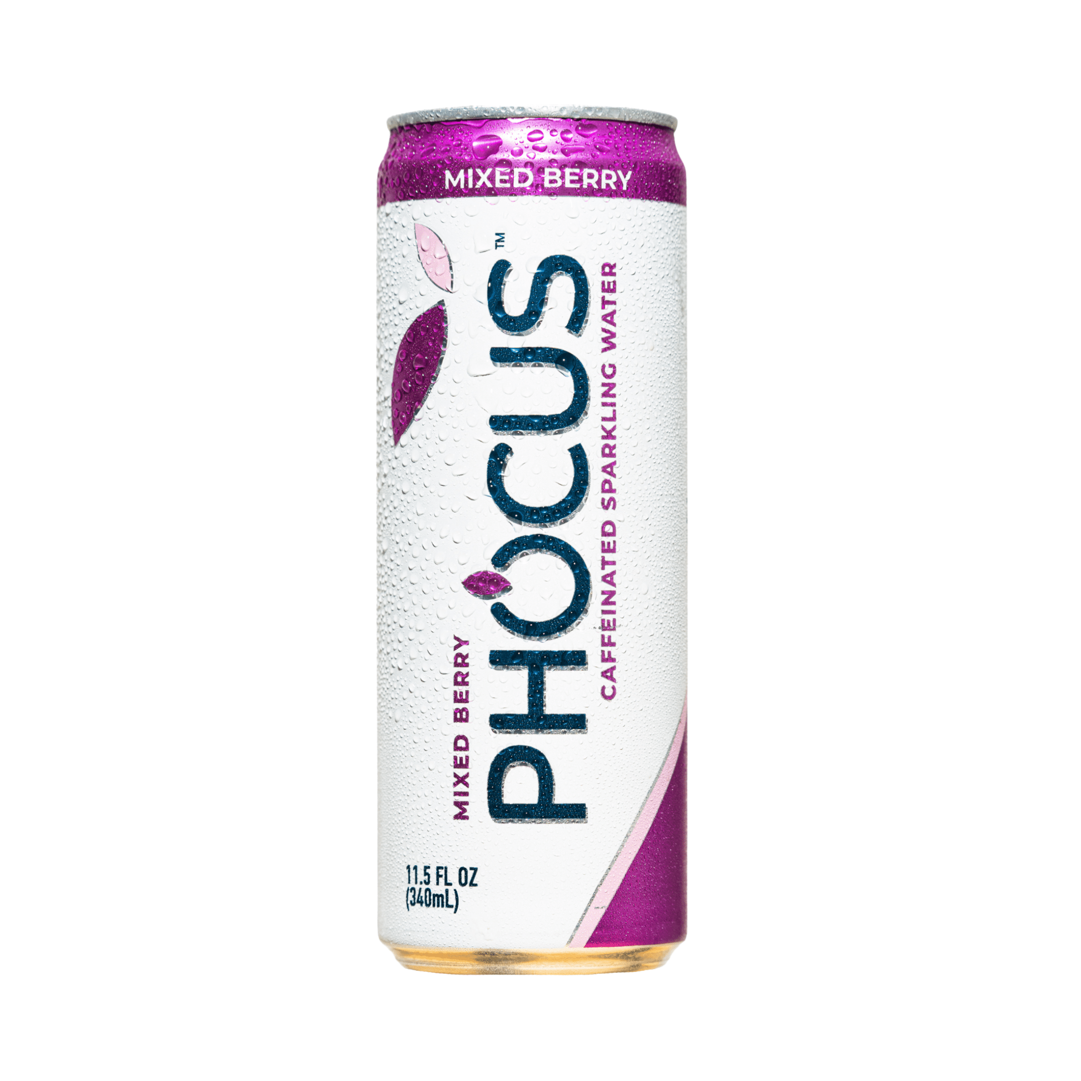 Phocus Caffeinated Sparkling Water Mixed Berry