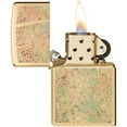 thumbnail image 4 of Zippo Dragonfly Wing Design High Polish Brass Pocket Lighter, 4 of 7