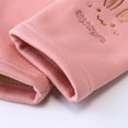 thumbnail image 4 of EnJoCho Toddler Kids Baby Girls Cotton Lined Warm Leggings Stretchy Thick Tights Pants Trousers Soccer Sweat Pants for Girls Pants Baby Girl Velour Pants Girls Winter Pants, 4 of 5