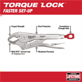 thumbnail image 3 of Milwaukee 48-22-3421 7" TORQUE LOCK Curved Jaw Locking Pliers, 3 of 4