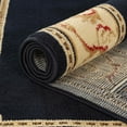 thumbnail image 7 of Superior Classic Elegant Floral Medallion Power-Loomed Indoor Area Rug, Midnight Blue, 5' x 8', 7 of 7